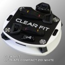 Виброплатформа Clear Fit CF-PLATE Compact 201 WHITE  - магазин СпортДоставка. Спортивные товары интернет магазин в Пушкино 