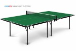 Теннисный стол всепогодный Start-Line Sunny Light Outdoor green облегченный вариант 6015-1 s-dostavka - магазин СпортДоставка. Спортивные товары интернет магазин в Пушкино 
