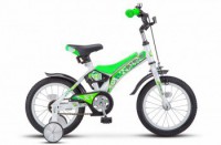Детский велосипед Stels Jet 14" Z010 зеленый - магазин СпортДоставка. Спортивные товары интернет магазин в Пушкино 