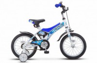 Детский велосипед Stels Jet 14" Z010 синий - магазин СпортДоставка. Спортивные товары интернет магазин в Пушкино 