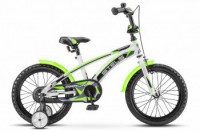 Детский велосипед Stels Arrow 16" V020 зеленый - магазин СпортДоставка. Спортивные товары интернет магазин в Пушкино 