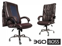 Офисное массажное кресло EGO BOSS EG1001 BORDO в комплектации ELITE и PREMIUM - магазин СпортДоставка. Спортивные товары интернет магазин в Пушкино 