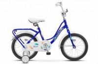 Детский велосипед Stels Wind 16" Z020 синий - магазин СпортДоставка. Спортивные товары интернет магазин в Пушкино 