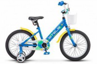 Детский велосипед Stels Captain 16" V010 синий - магазин СпортДоставка. Спортивные товары интернет магазин в Пушкино 