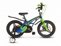 Детский велосипед Stels Galaxy Pro 16" V010 зеленый - магазин СпортДоставка. Спортивные товары интернет магазин в Пушкино 